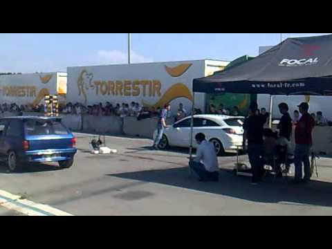 opel astra rda vs opel corsa provas de aceleracao 3o porto tuning motor show 