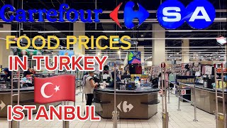Food Prices In Turkey Carrefour In Istanbul Travel Guide 2024 4K