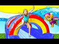 PAW PATROL Slip n Slide Inflatable Bounce House Assistant Fin...