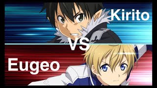 Accel World VS Sword Art Online: Kirito vs Eugeo