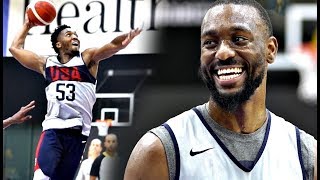 Kemba Walker DOESN'T MISS!! Team USA vs Select Team Scrimmage! Donovan Mitchell Is Lights Out?