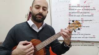 Ukulele Ile Gülpembe - Nasıl Çalınır? - Ukulele Dersleri