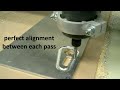 image Diy Homebuilt 3 Axis Cnc Router Cutting Aluminum
