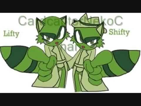 Happy Tree Friends Lifty and Shifty pics