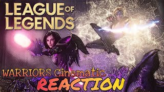 EPIC ANIMATION - LEAGUE OF LEGENDS CINEMATIC - WARRIORS - SEASON 2020 - REACTION