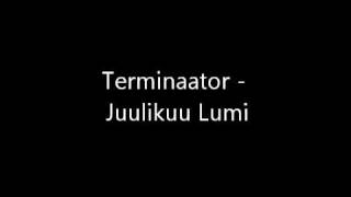 Watch Terminaator Juulikuu Lumi video