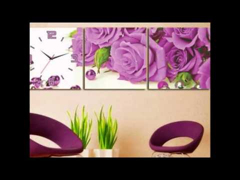 Tranh đồng hồ treo tường độc đáo cho không gian thêm đẹp