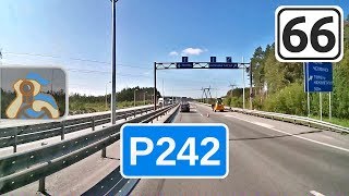 Видео Трасса Р242 на Пермь. Екатеринбург - ✕ Нижние Серги от DALNOBOIVIDEO, Объездная дорога, Екатеринбург, Россия