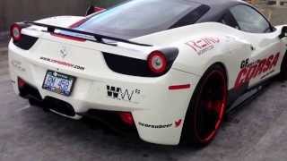 Ferrari 458 Italia With Novitec, Akrapovic And Pur Mods. Reving
