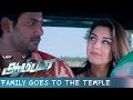 Family Goes To The Temple  - Aambala | Movie Scenes | Vishal | Sundar C