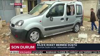 Kilis, Reyhanlı Ve Haya Roket Mermisi Düştü