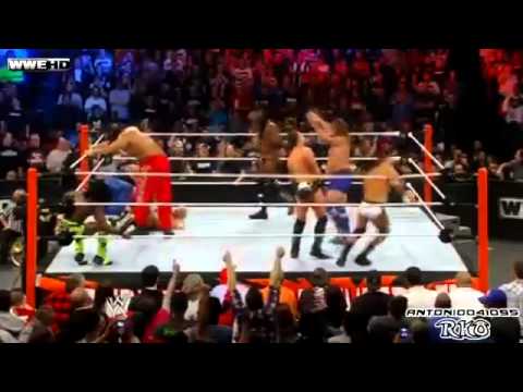 WWE Royal Rumble 2012 Highlights - 30 Man Over-The-Top-Rope...