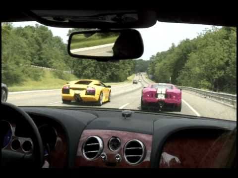 Ford GT with a ford racing exhaust going at it with a Lamborghini Murcielago