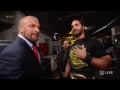 Triple H confronts Seth Rollins: Raw, April 20, 2015