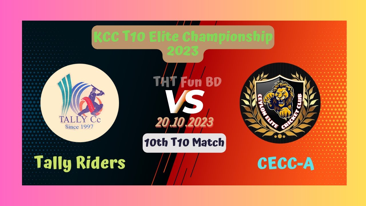 Tally Riders vs CECC and | Ceca in Tyr | KCC T10 Elite Tally Riders vs CECC and | Ceca in Tyr | KCC T10 Elite