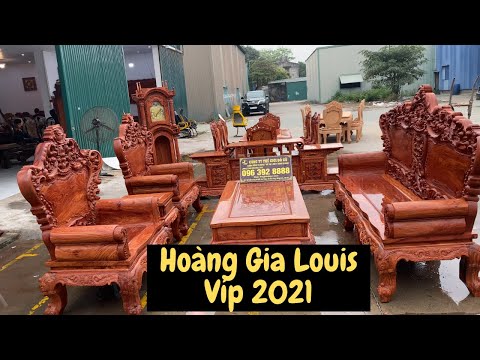 Combo Bàn Ghế Hoàng Gia Louis Mẫu Mới Nhất 2021 (@Thế Giới Đồ Gỗ )