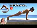 మైండ్ పోతుంది లోపల😍🤤: Samantha Ruth Prabhu Stunning Yoga Workouts at Beach | Friday Culture