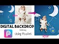 How To Edit Baby Photos With Digital Background In Android | PicsArt Tutorial | Nifa's Diary