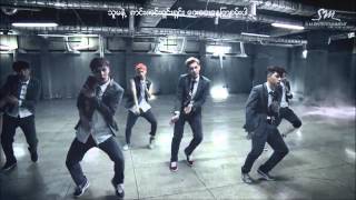 Hd Mv Exo - Growl 으르렁 Myanmar Subs Korean Ver.