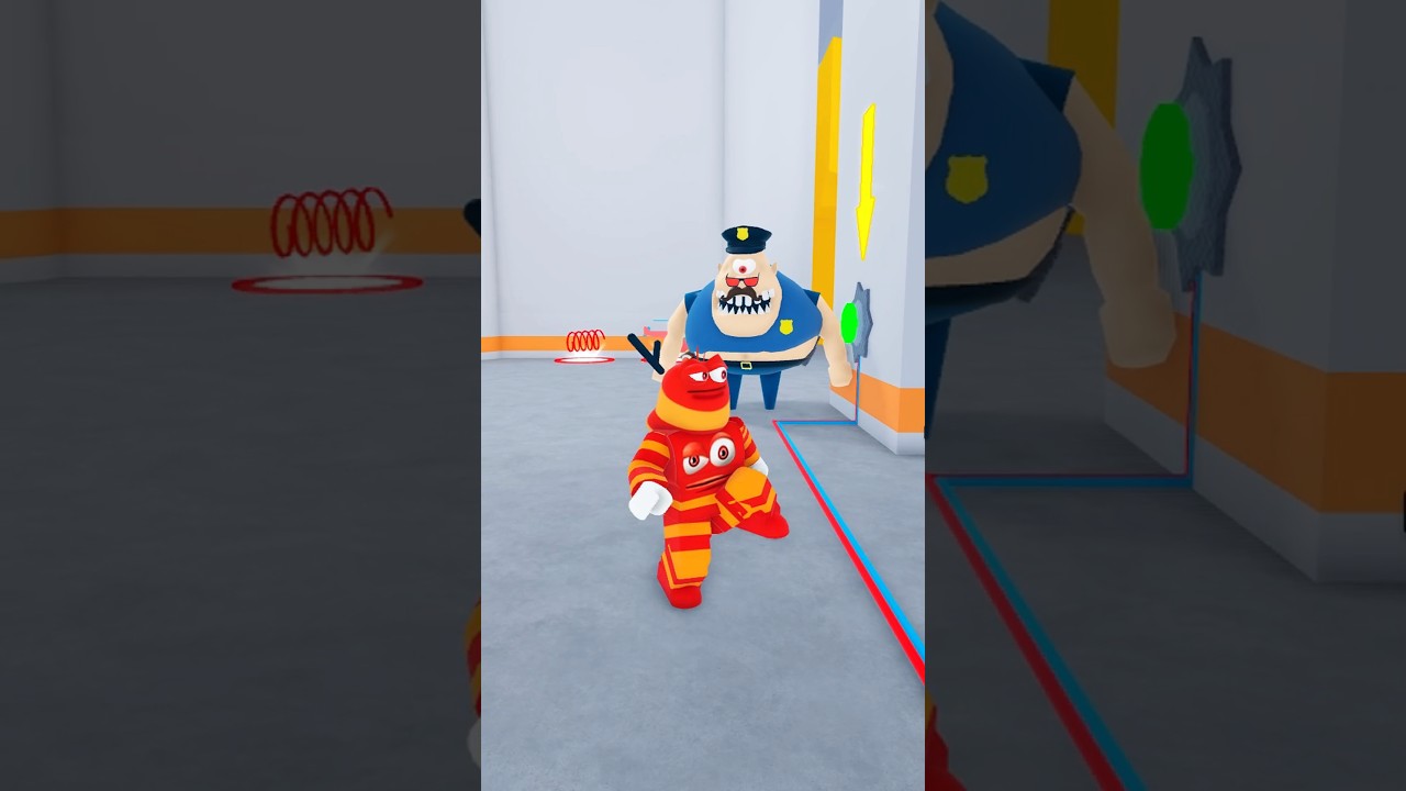 Oi Oi Oi Red Larva escape MR STINKY PRISON #roblox Oi Oi Oi Red Larva escape MR STINKY PRISON #roblox