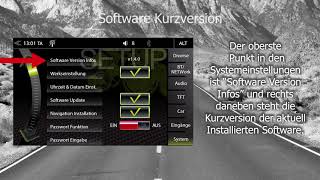 Zenec Tutorial Z-E3756 Z-N956 Prüfung Der Installierten Software Version