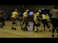 Auld Reekie Roller Girls Home Season: Cherry Bombers vs The Skatefast Club J5,6 P1