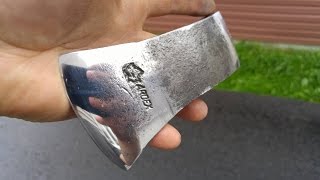 ARDEX Hatchet - Heavy Rust to Super Mirror Polish ARDEX Hatchet - Heavy Rust to Super Mirror Polish