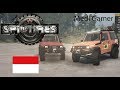 DAIHATSU FEROZA OFFROAD, MENJELAJAH PULAU KALIMANTAN PART 1 , SPINTIRES MOD INDONESIA - MEDI GAMER