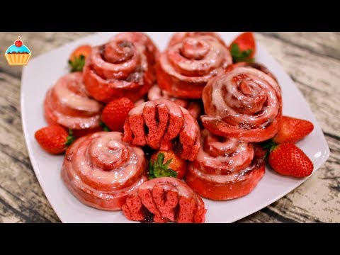 КЛУБНИЧНЫЕ БУЛОЧКИ СИННАБОН - ну, оОчень вкусные! КЛУБНИЧНЫЕ БУЛОЧКИ СИННАБОН - ну, оОчень вкусные!