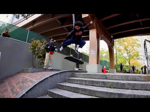 EPIC BATTLE: KICKFLIP 5050 ON THE ROLLERCOASTER - JHIONN MORENO