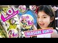 LOL Surprise Confetti Pop in Beverly Hills! Scavenger Hunt + Unboxing! Series 3 L.O.L. Lil Sisters