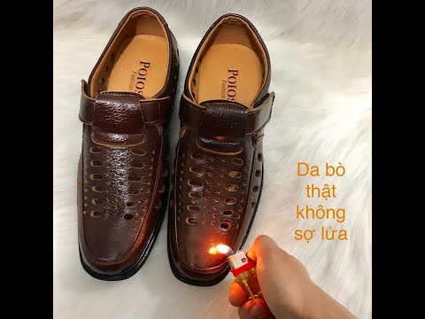 Giày nam da bò ,đế khâu chắc chắn - Giày da nam D99