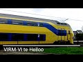 VIRM 8640 vertrekt van station Heiloo!