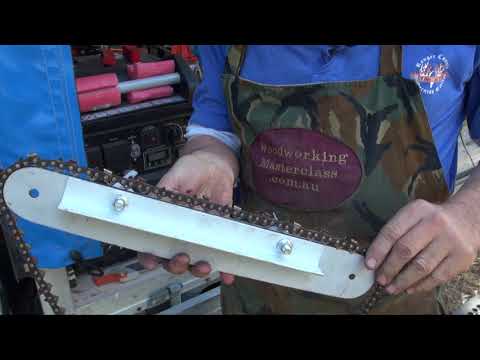 Chainsaw Sharpening, Stihl Files & Introducing New New Chain Vice