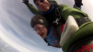 Tandemsprung Pfreimd Fallschirmspringen Kunde