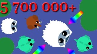 Mope.io All Animal The Biggest Yeti In The World 5000K Incredible Record