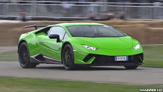 Lamborghini Huracan Performante Loud Sounds - Awd Burnout, Launch Control, Revs & More