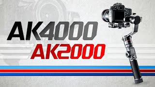 Feiyutech Ak4000 & Ak2000 Touch-Control Professional Gimbal