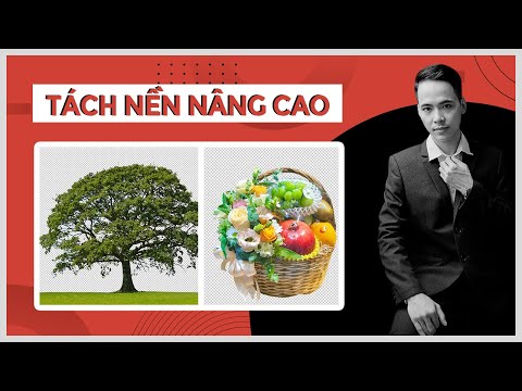 CÁCH TÁCH NỀN CÂY CỎ HOA LÁ NÂNG CAO TRONG PHOTOSHOP 2020 | BIGME