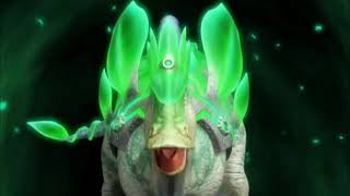 Dinosaur King Paris Normal And Armor Transformation