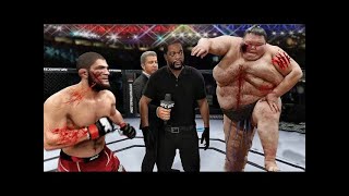 Khabib Nurmagomedov Vs. Sumo Sumo - Ea Sports Ufc 4 - Cpu Vs Cpu