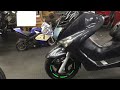 ヤマハ　マジェスティ１２５　ＦＩモデル　ロングスモークスクリー　ステンマフラー　クルーズシート　グリップヒーター　リアサス　フェンダーレス　バイク買取センターＭＣＧ福岡