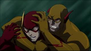 Flash Vs Reverse Flash Justice League Flashpoint Paradox