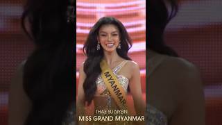 Miss Grand Myanmar In The Top 20
