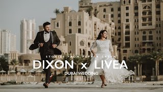 Dixon & Livea Christian Wedding In Dubai Pepper Green