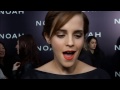 Noah Premiere: Emma Watson and Douglas Booth interviews in New York