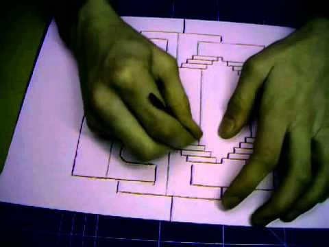 Architectural Design Principles on Origamic Architecture Instructions   Free Kirigami Templates