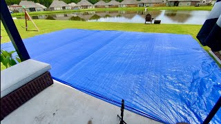 Waterproof Tarp Mat For Water Inflatable, Cars, Camping, Boats, Construction Contractors