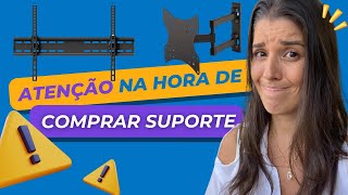 NÃO COMPRE SUPORTE DE TV PELA WEB ANTES DE VER ESSE VIDEO veja essas dicas para fazer a compra certa