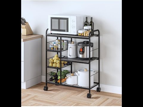 review sản phẩm kệ để lò vi sóng đa năng KN 138-3 KENA